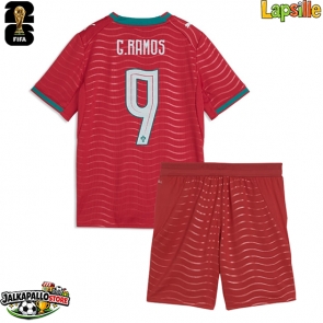 Portugali Goncalo Ramos #9 Kotipaita Lapsille MM-kisat 2026 Lyhythihainen (+ shortsit)
